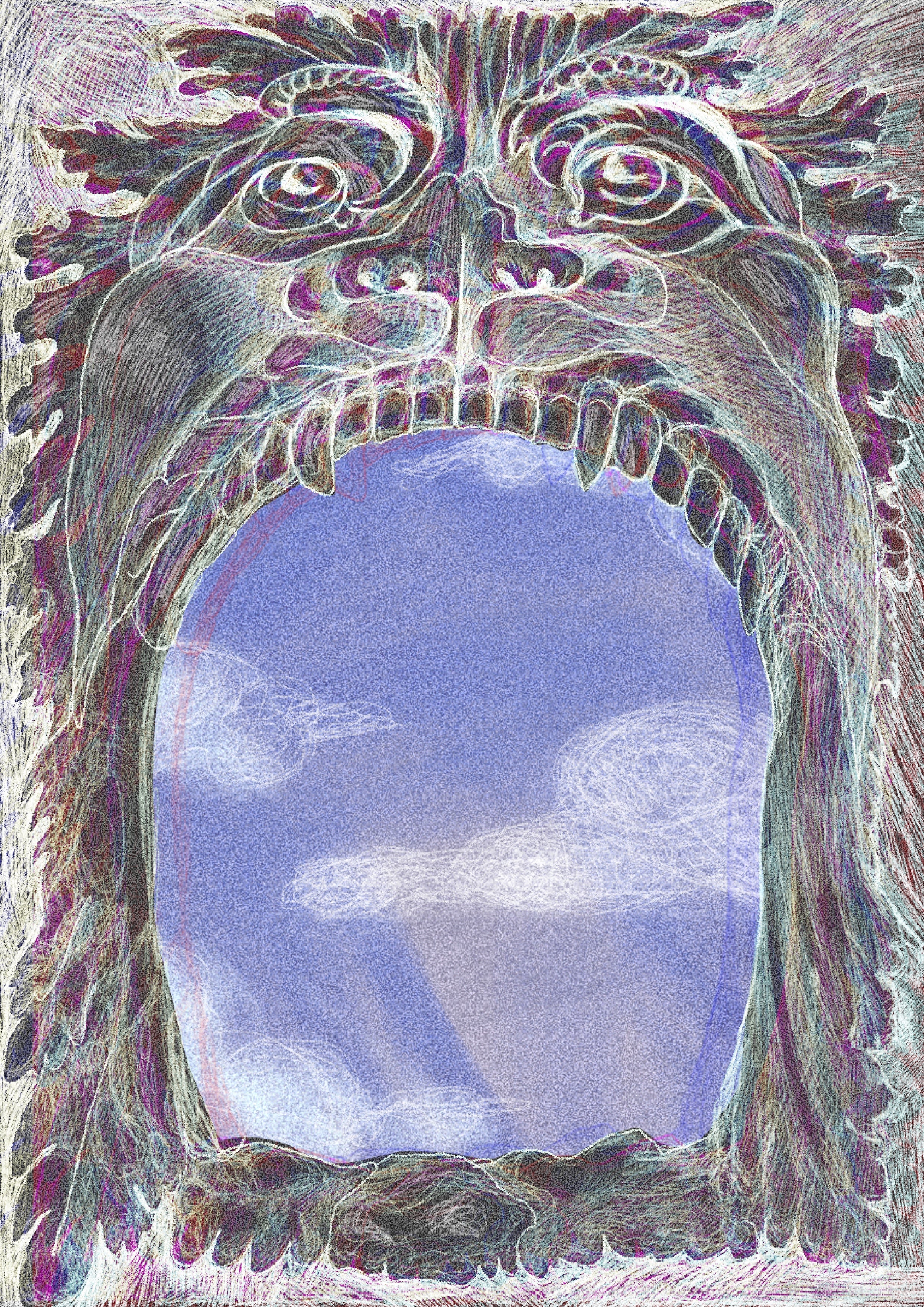 Swallow Me Art Print