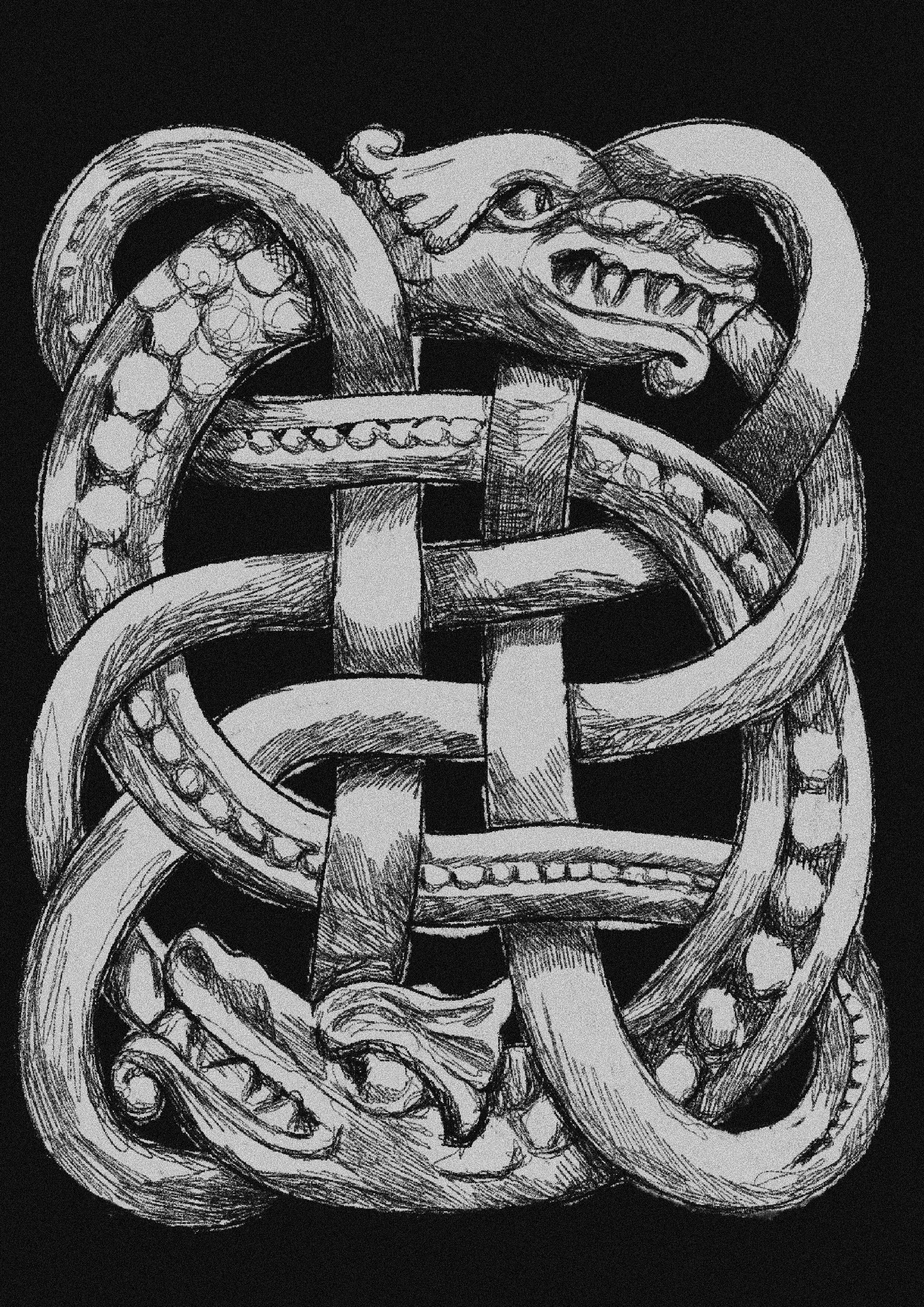 Celtic Serpent Art Print